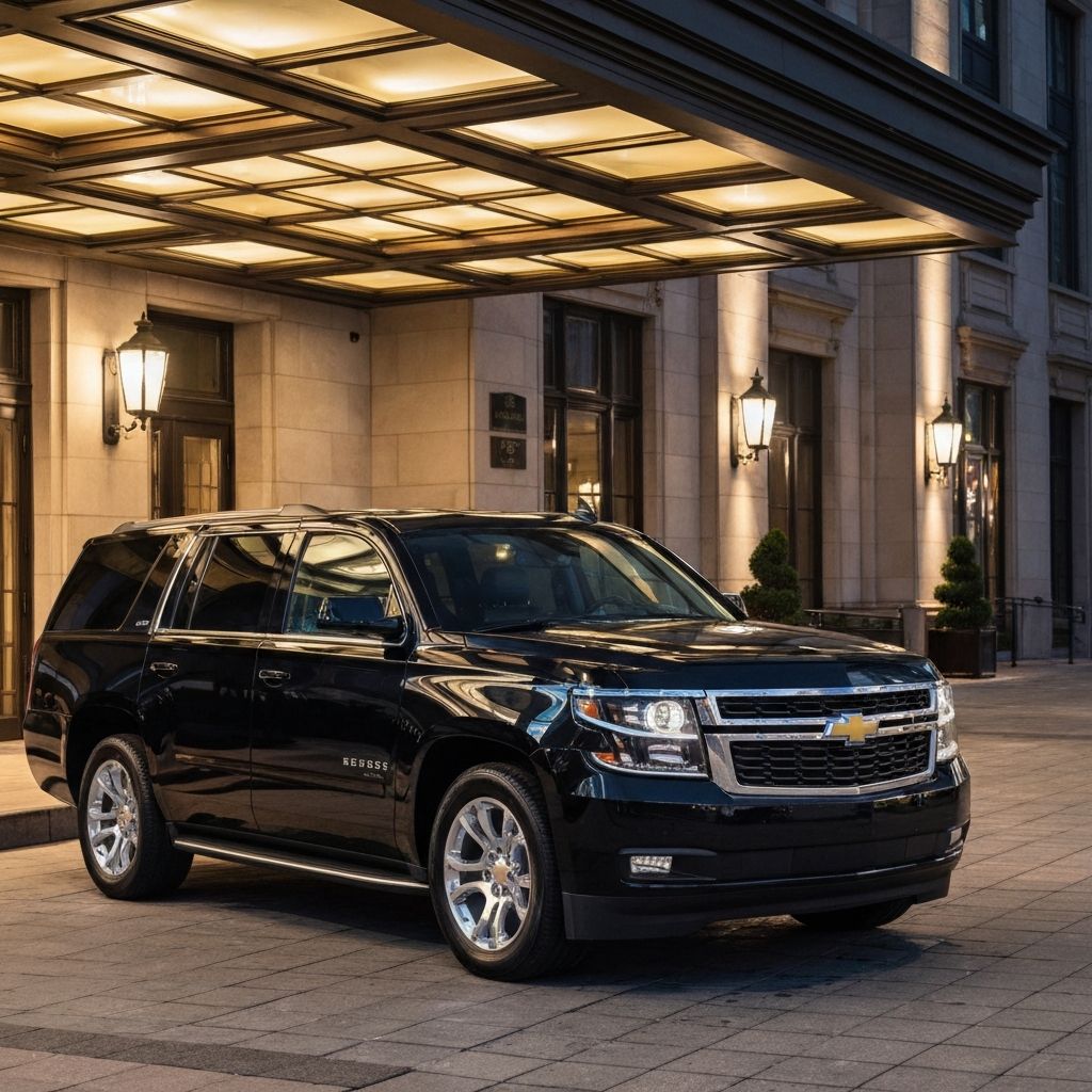 Black Chevrolet Suburban